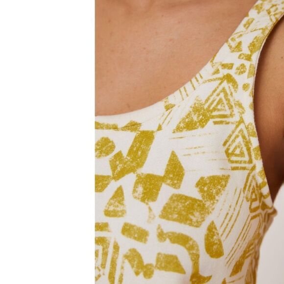 NWT Anthropologie Amadi Printed Cropped Tank - Picture 4 of 5